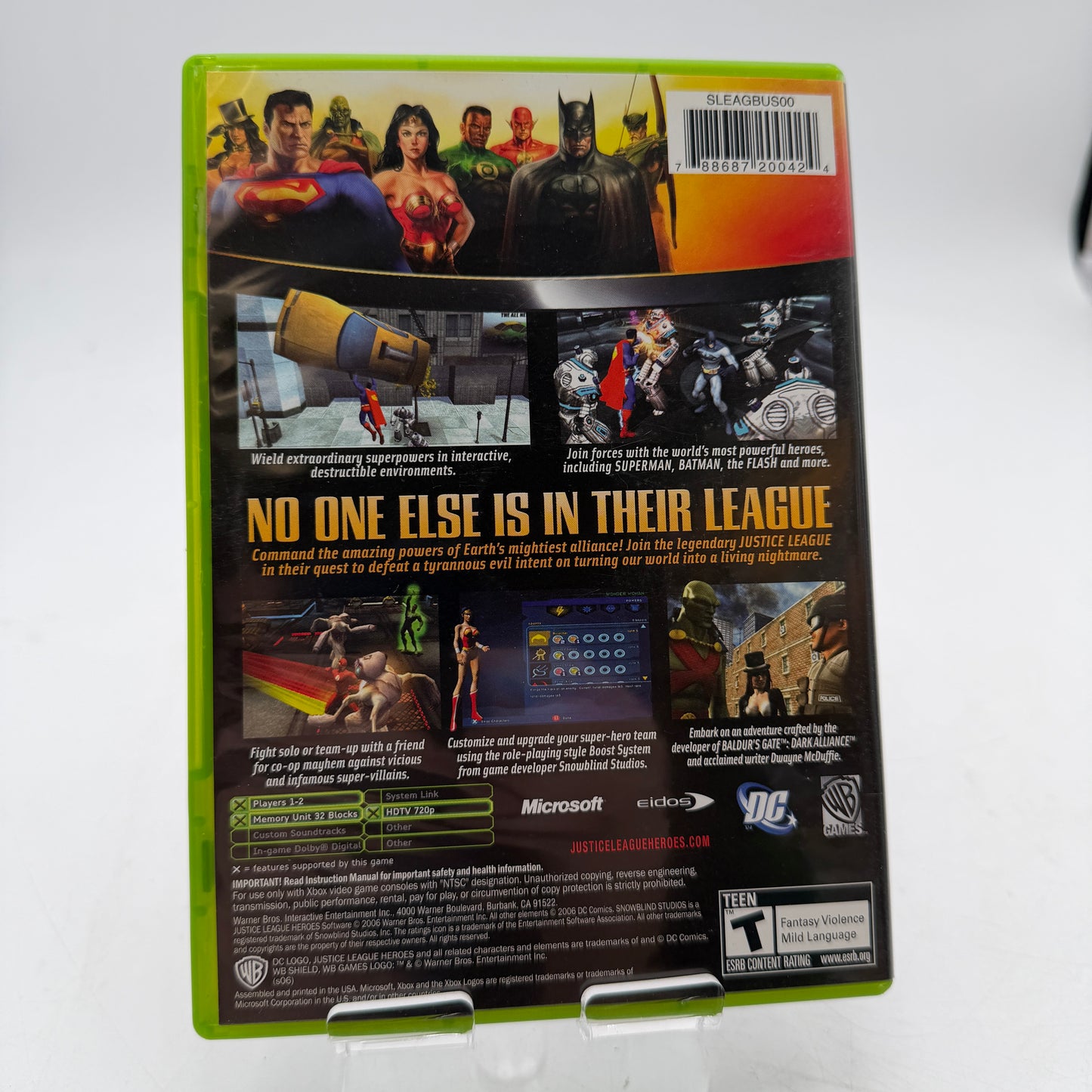 Xbox Justice League Heroes - Used With Box