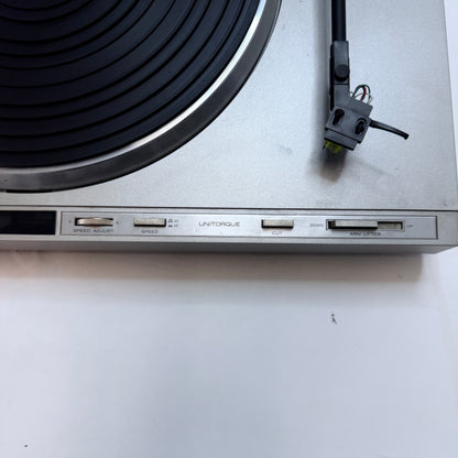 Hitachi HT-40S Direct Drive Turntable Record Player Tested