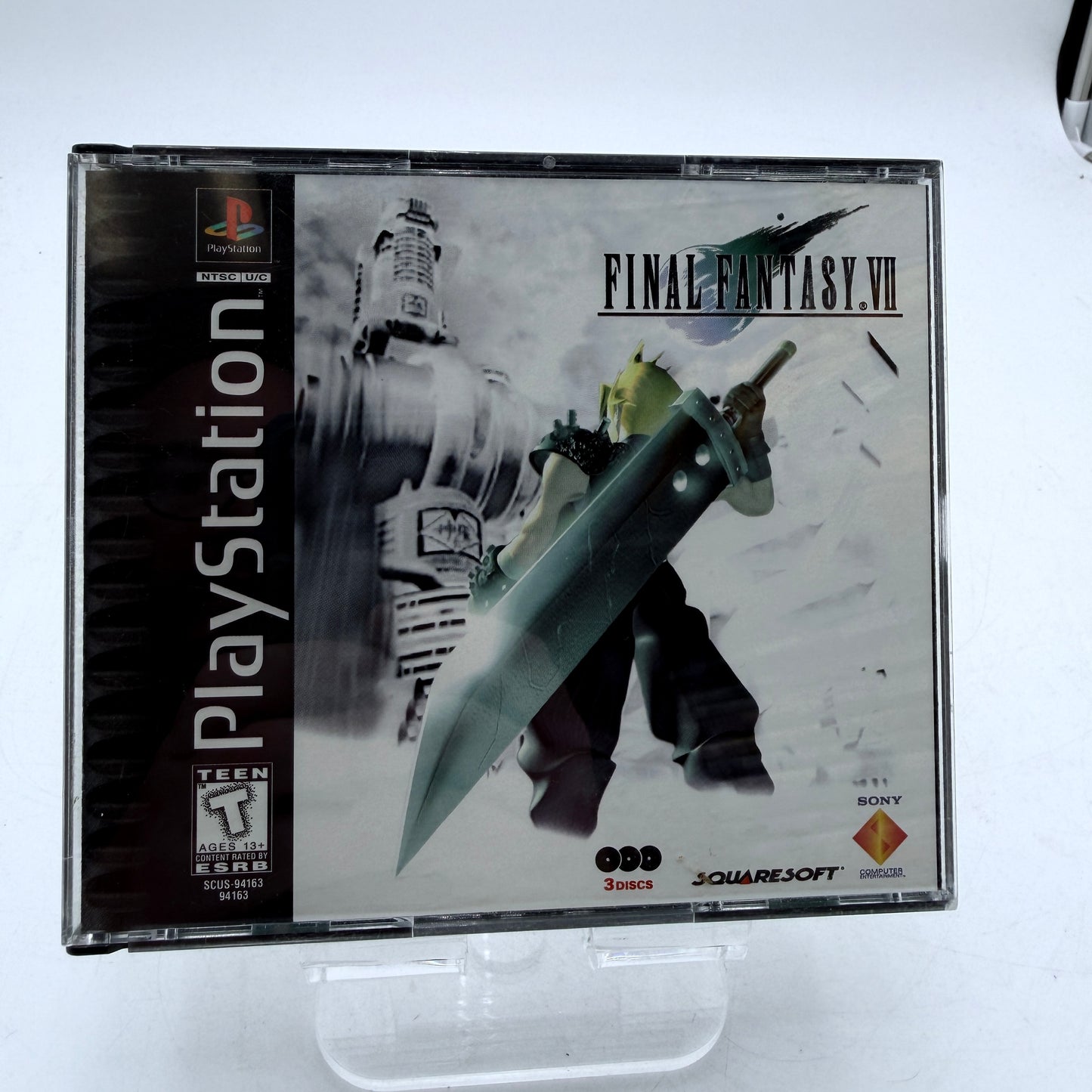 Playstation Final Fantasy VII Video Game Complete in Box