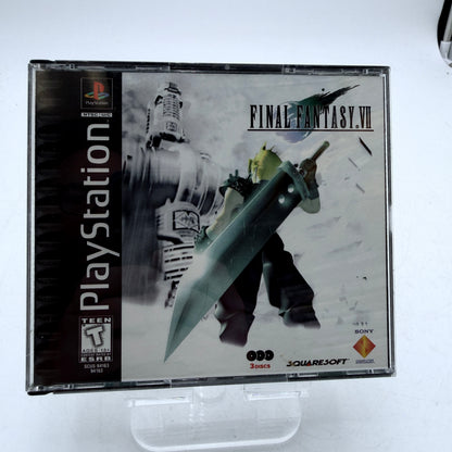 Playstation Final Fantasy VII Video Game Complete in Box