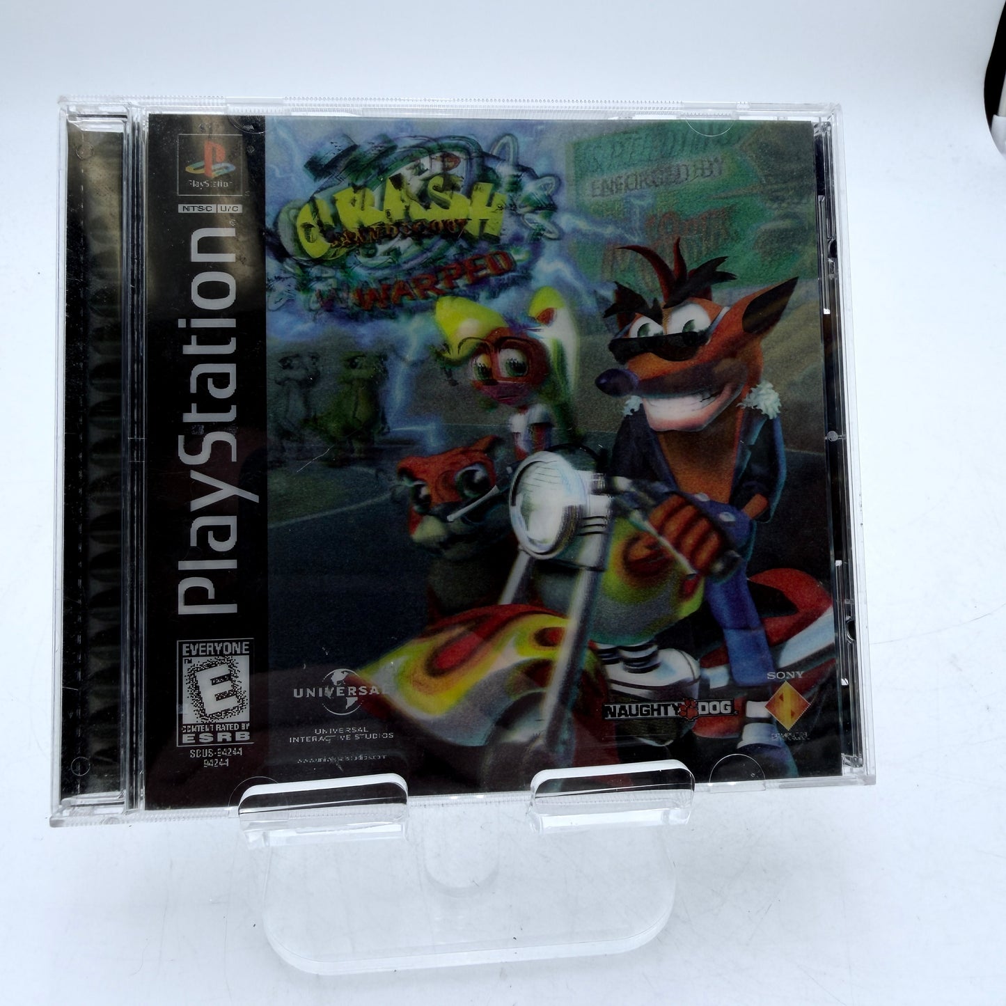 PlayStation Crash Bandicoot Warped Video Game Complete in Box