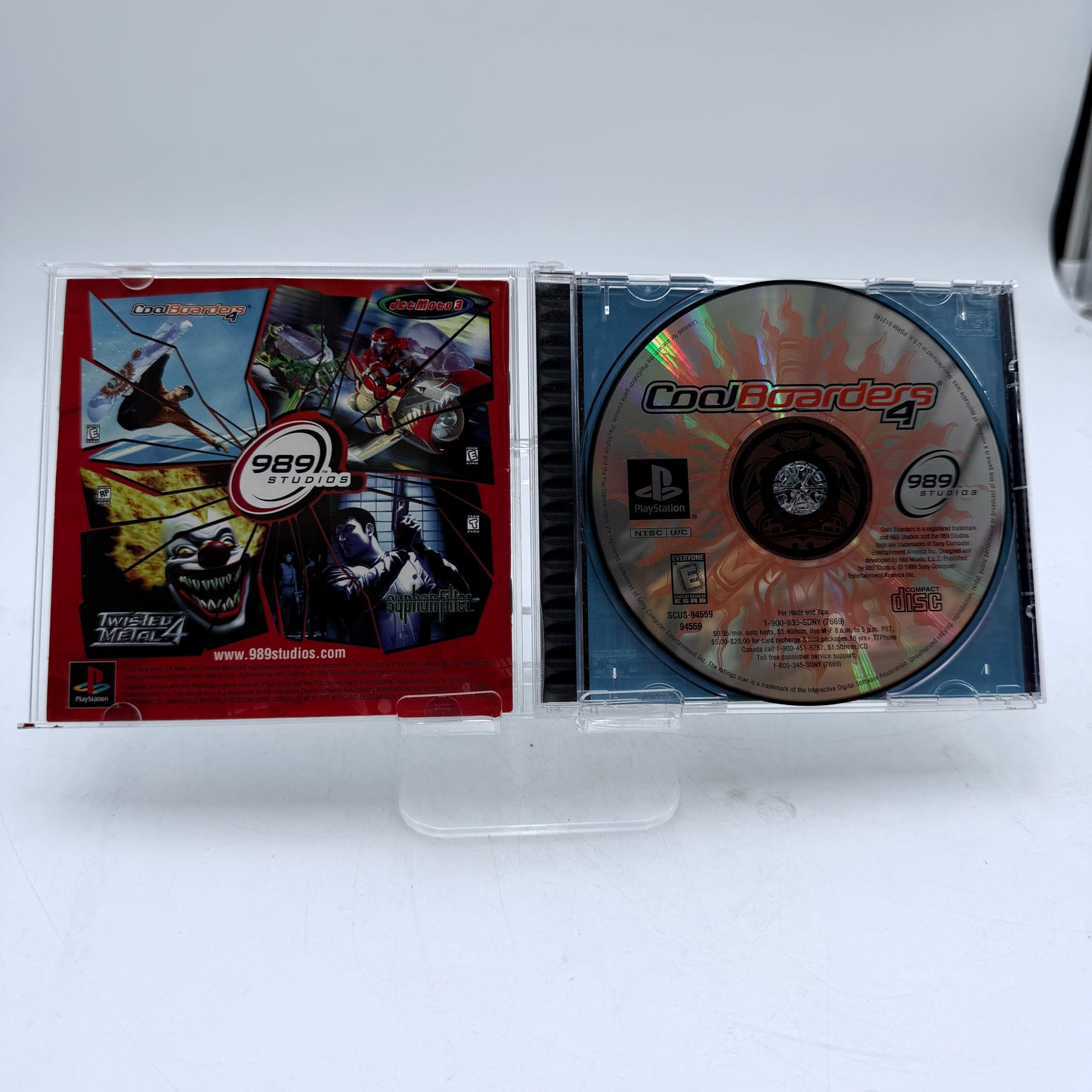 Cool Boarders 4 PlayStation Video Game Complete in Box