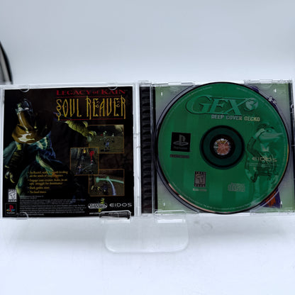 Gex 3 Deep Cover Gecko PlayStation Complete in Box