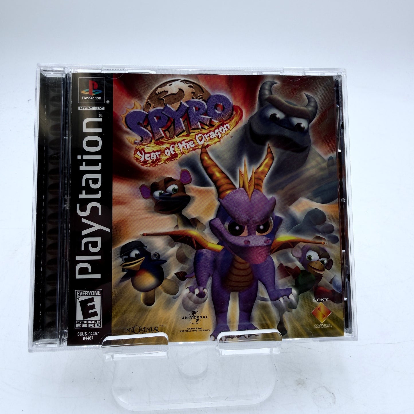 PS1 Spyro Year of The Dragon CIB