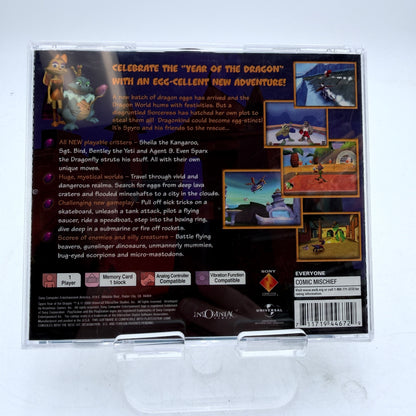 PS1 Spyro Year of The Dragon CIB