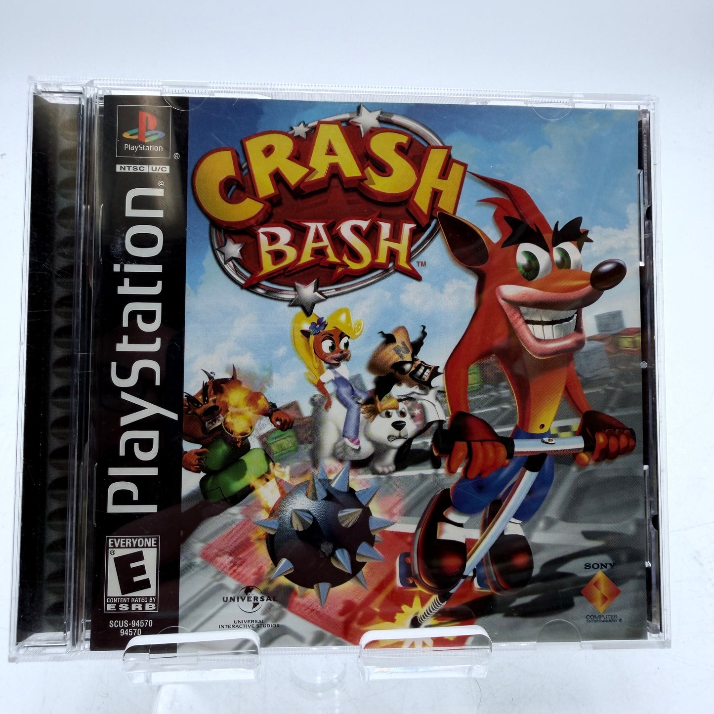 Crash Bash for PlayStation Video Game Complete in Box