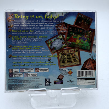 Crash Bash for PlayStation Video Game Complete in Box