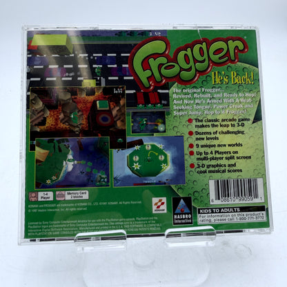 PlayStation Frogger Video Game Complete in Box