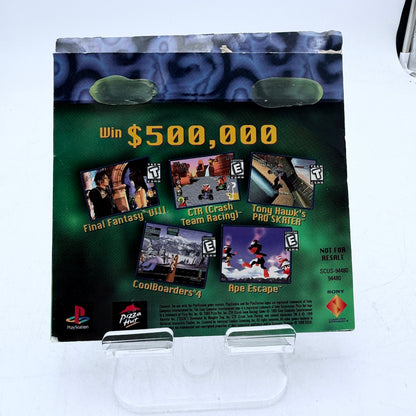 PlayStation Pizza Hut Demo Disc One Complete Sony PS1 Demo Disc