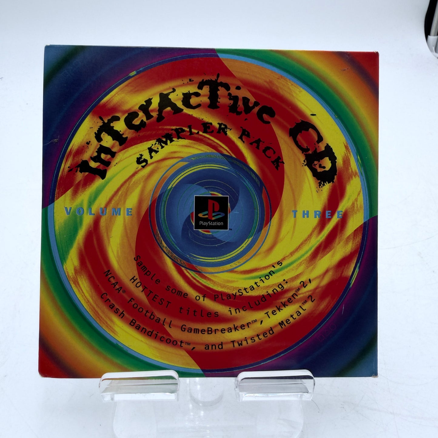 Sony PlayStation 1 PS1 Interactive CD Volume 3 Sampler Pack Demo Disc