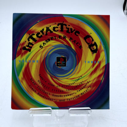 Sony PlayStation 1 PS1 Interactive CD Volume 3 Sampler Pack Demo Disc
