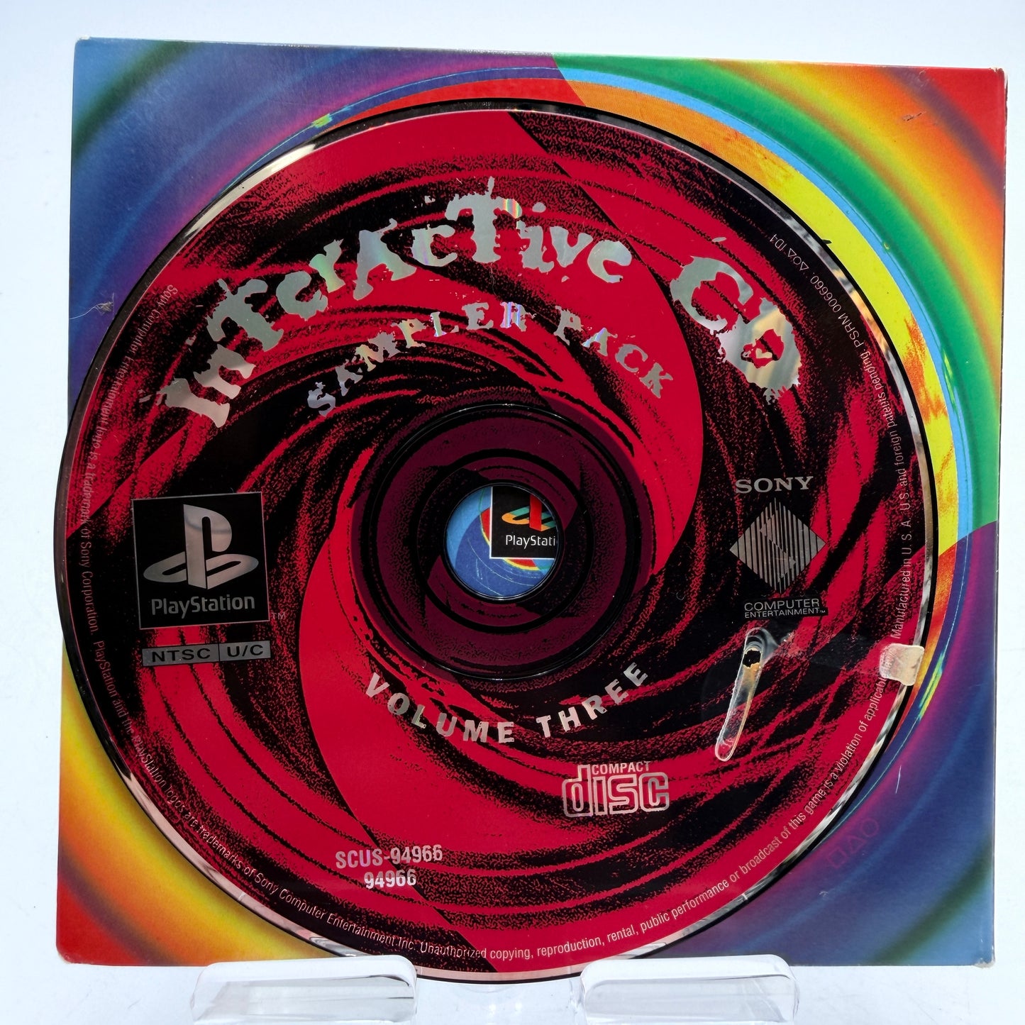 Sony PlayStation 1 PS1 Interactive CD Volume 3 Sampler Pack Demo Disc