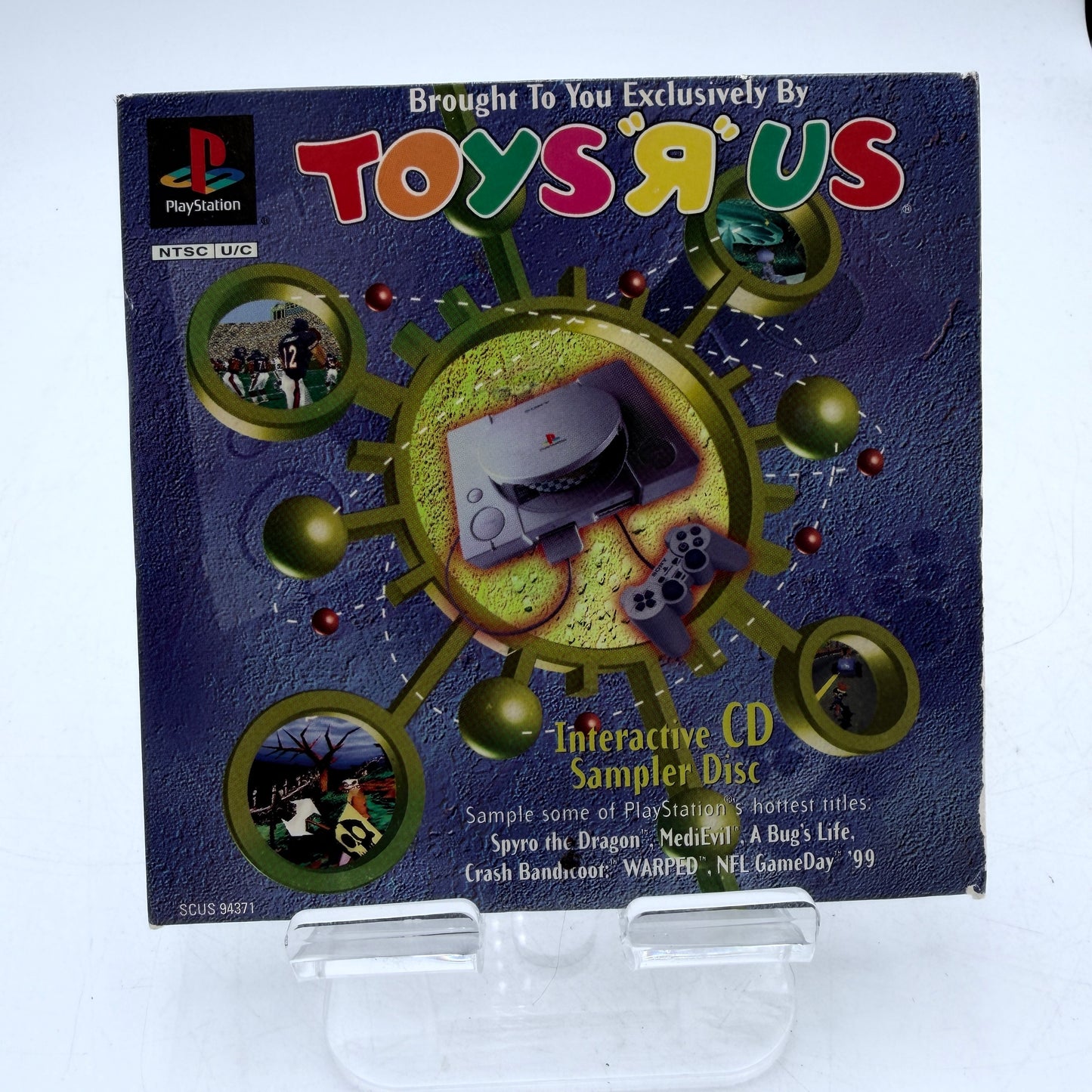 Toys R Us PlayStation 1 PS1 Interactive CD Sampler Disc