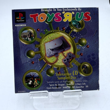 Toys R Us PlayStation 1 PS1 Interactive CD Sampler Disc