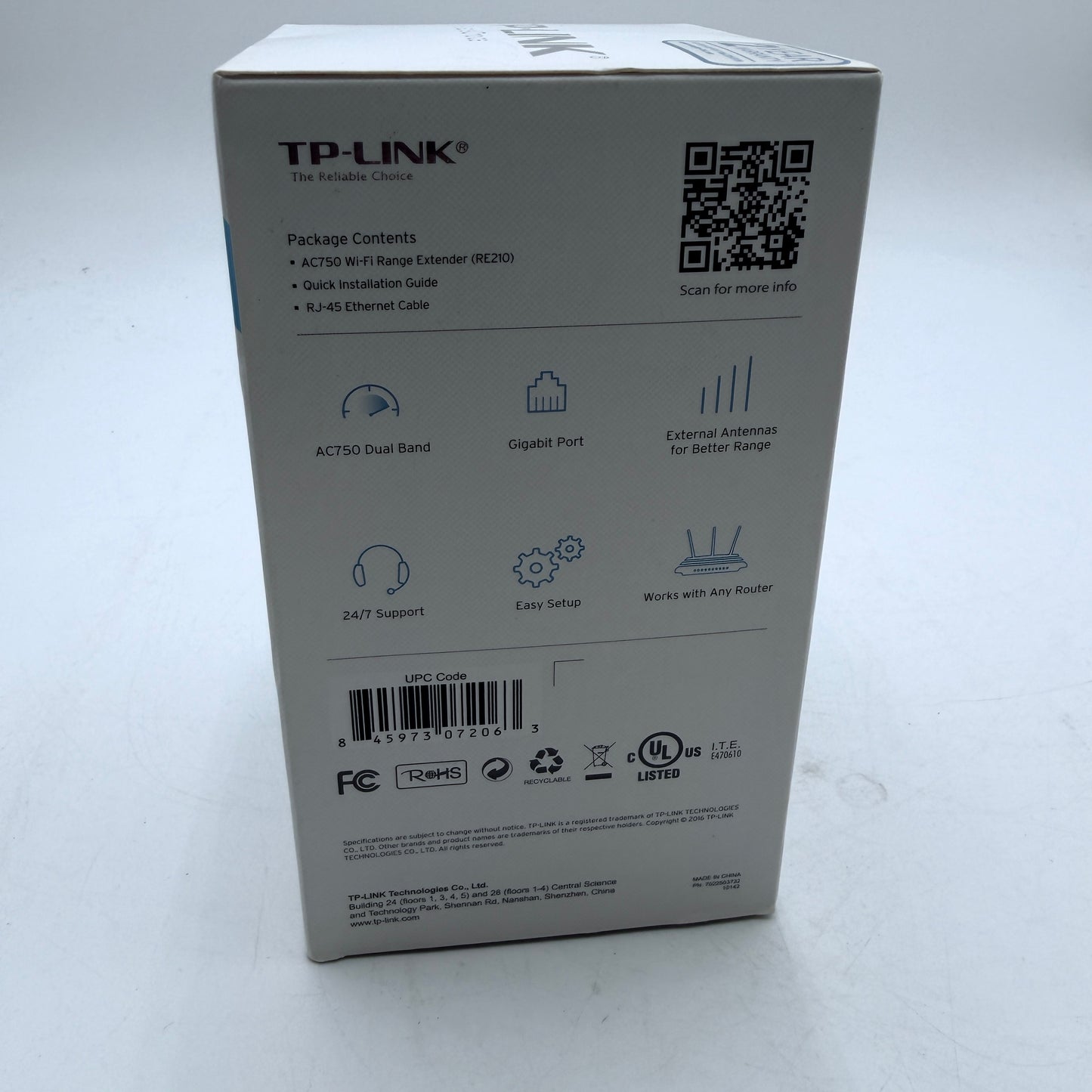 TP-Link AC750 Gigabit Wi-Fi Range Extender