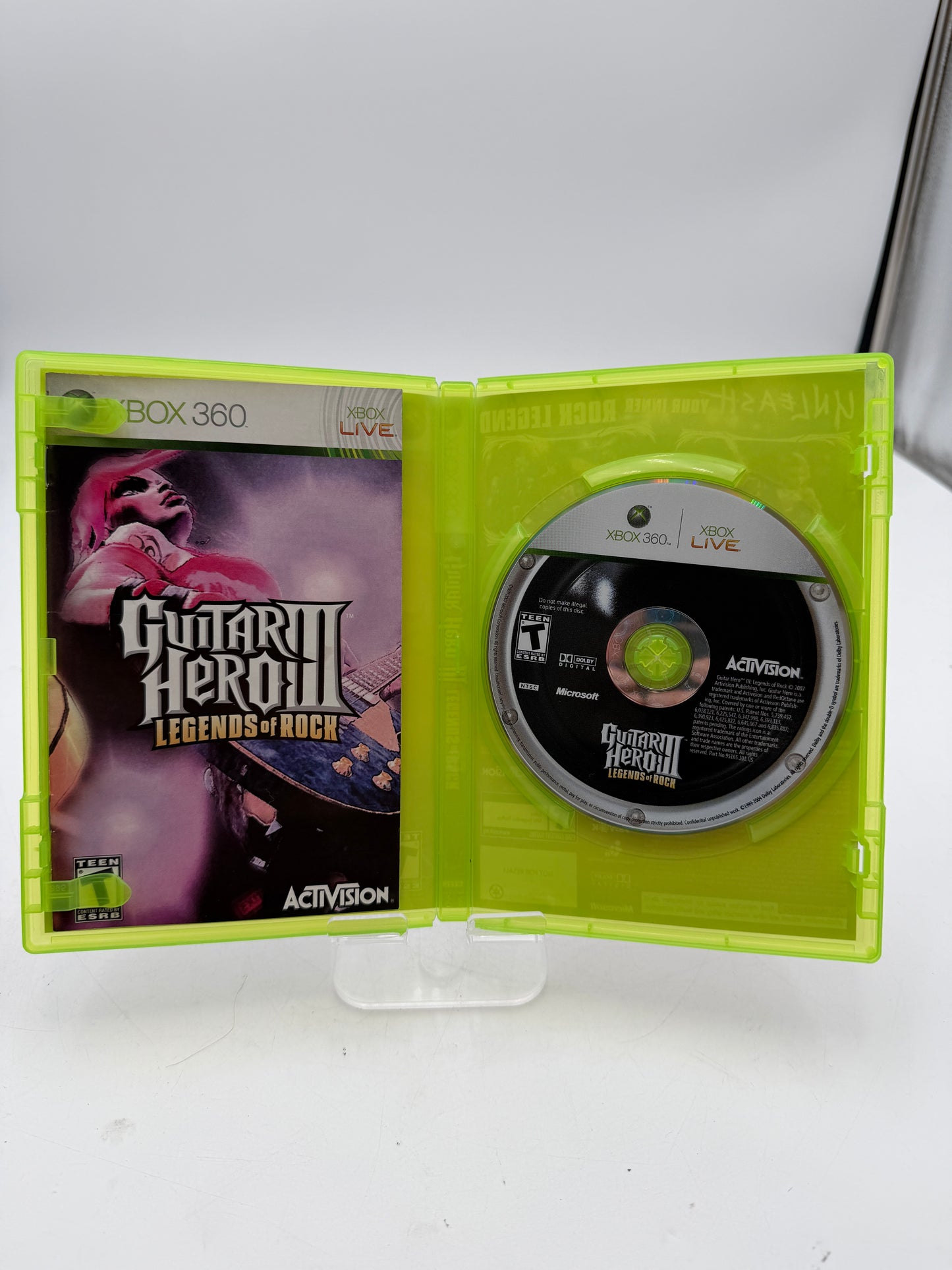 Guitar Hero III: Legends of Rock PAL Xbox 360 Complete in Box