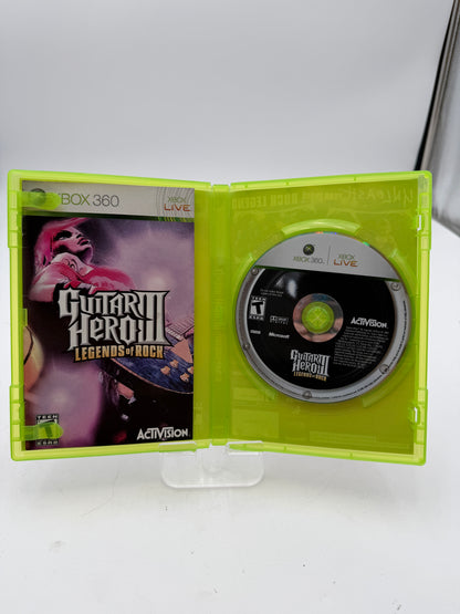 Guitar Hero III: Legends of Rock PAL Xbox 360 Complete in Box