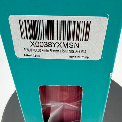 SUNLU 1.75mm PLA Filament 1KG Pink