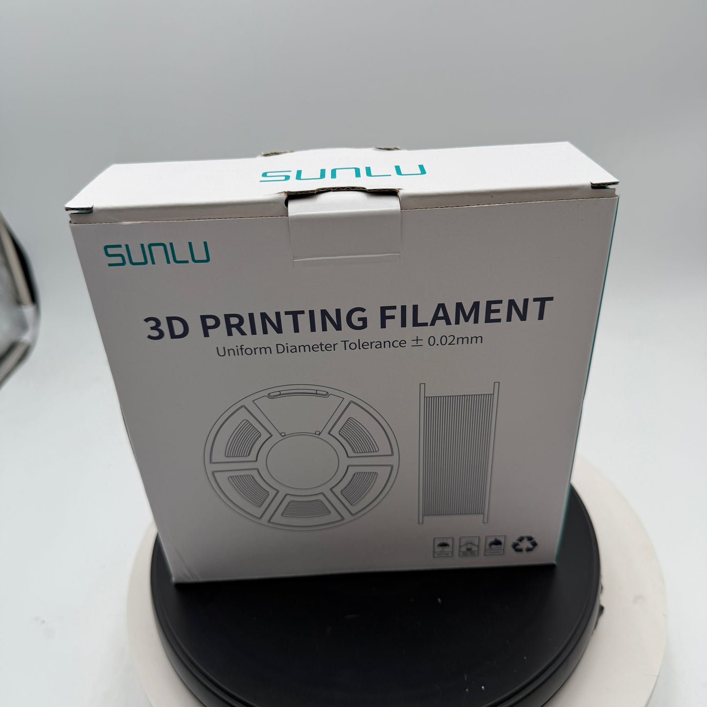 SUNLU 1.75mm PLA Filament 1KG Transparent