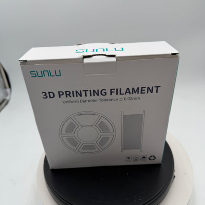 SUNLU 1.75mm PLA Filament 1KG Transparent