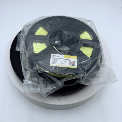 MiKA3D 1.75mm Silk PLA Filament Silk Yellow