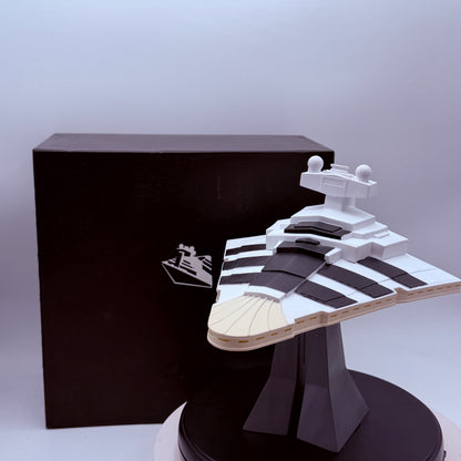 Munky King x Superstar Destroyer White Designer Vinyl Toy by Bill McMullen