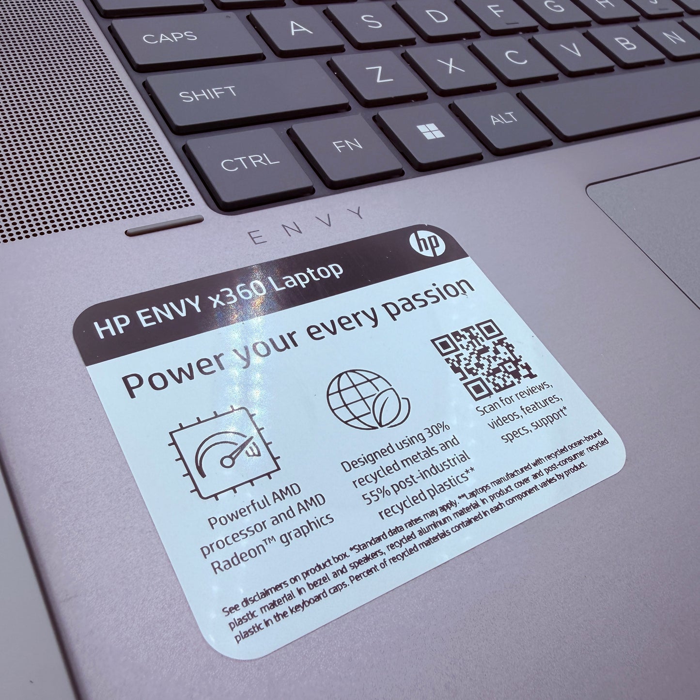 HP ENVY x360 16-inch Laptop AMD Ryzen 5 8GB 512GB