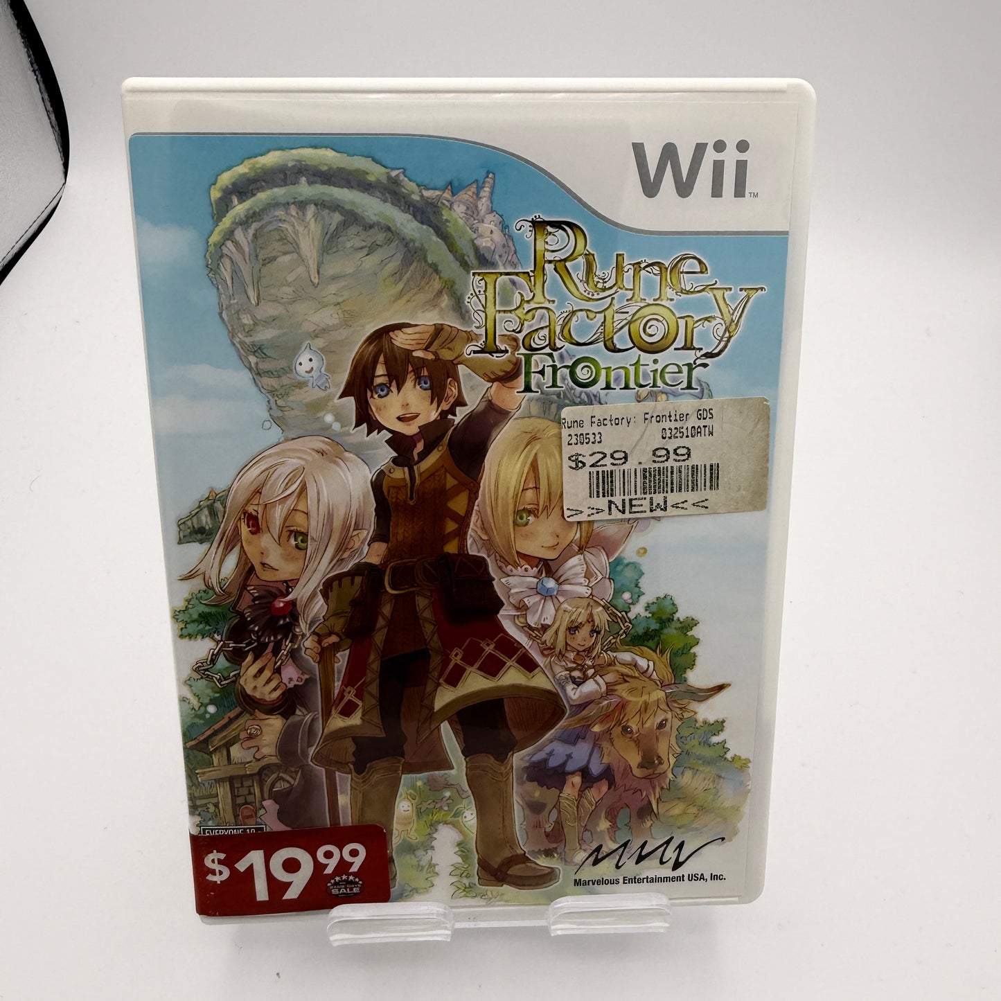 Wii Rune Factory: Frontier Used Video Game Complete w/ Case, Manual & Inserts CIB