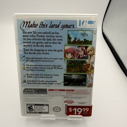 Wii Rune Factory: Frontier Used Video Game Complete w/ Case, Manual & Inserts CIB