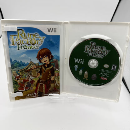 Wii Rune Factory: Frontier Used Video Game Complete w/ Case, Manual & Inserts CIB