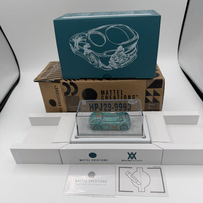 Mattel Creations Hot Wheels x Daniel Arsham Eroded Deora II HPJ29-9993