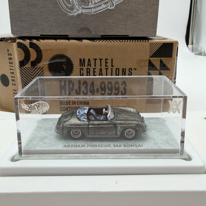 Mattel Creations Hot Wheels x Daniel Arsham Eroded Porsche 356 Bonsai HPJ34-9993