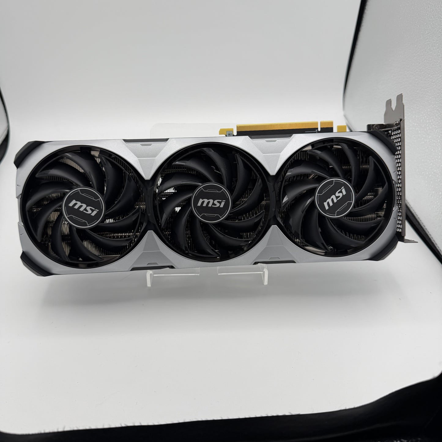 MSI GeForce RTX 4070 VENTUS 3X OC 12GB GDDR6X Graphics Card - Silver