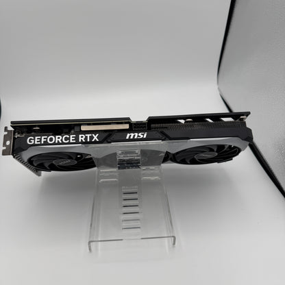 MSI GeForce RTX 4070 VENTUS 3X OC 12GB GDDR6X Graphics Card - Silver