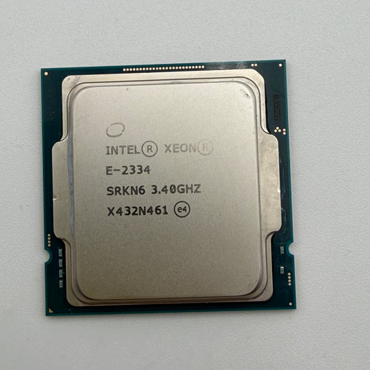 Intel Xeon E-2334 SRKN6 3.40GHz 8M DDR4-3200 65W Processor