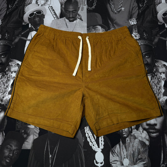 J. Crew Corduroy Drawstring Shorts Brown Large