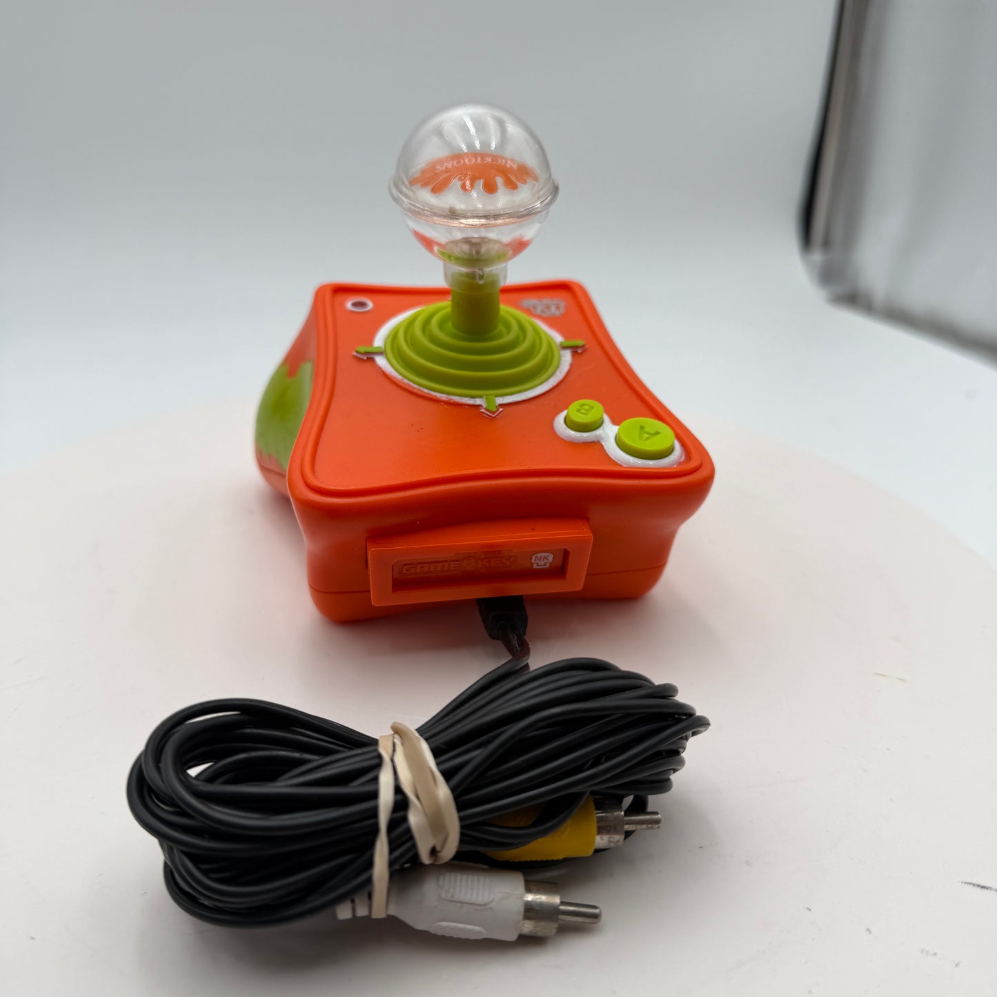 Jakks Pacific Nickelodeon Nicktoons TV Plug 'N Play Orange Video Game Controller