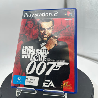 James Bond 007 From Russia With Love PlayStation 2 PS2 PAL Used Black Complete
