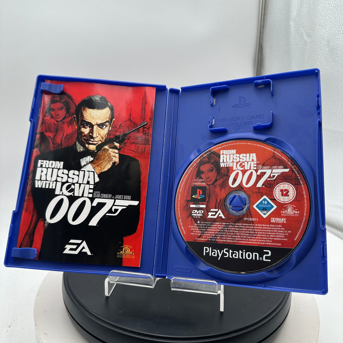 James Bond 007 From Russia With Love PlayStation 2 PS2 PAL Used Black Complete