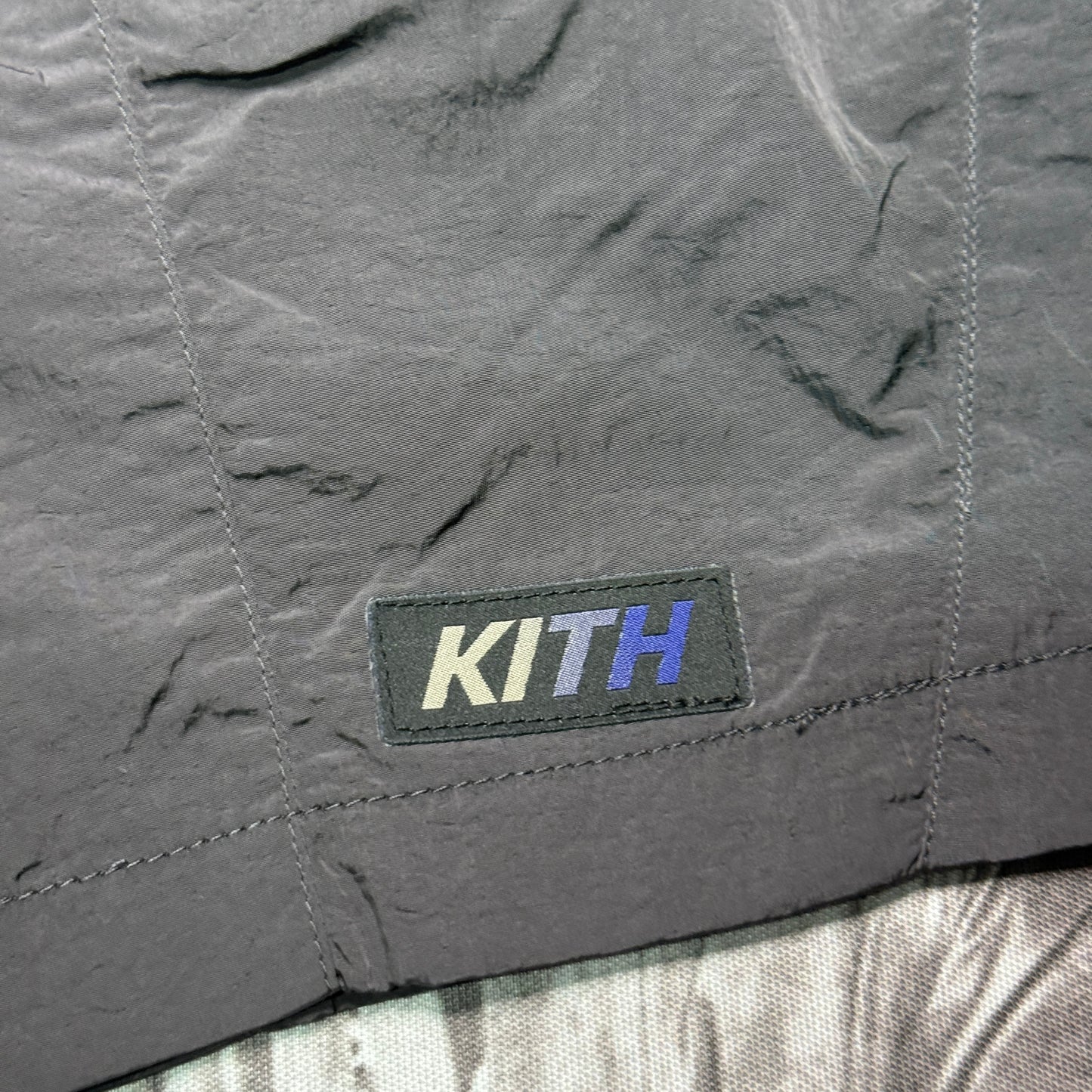 NWT KITH Solid Sporty Short- Battleship KH6314-105 SZ XL