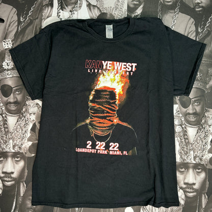 Kanye West Boot Donda Concert Tee from Miami  Size XL