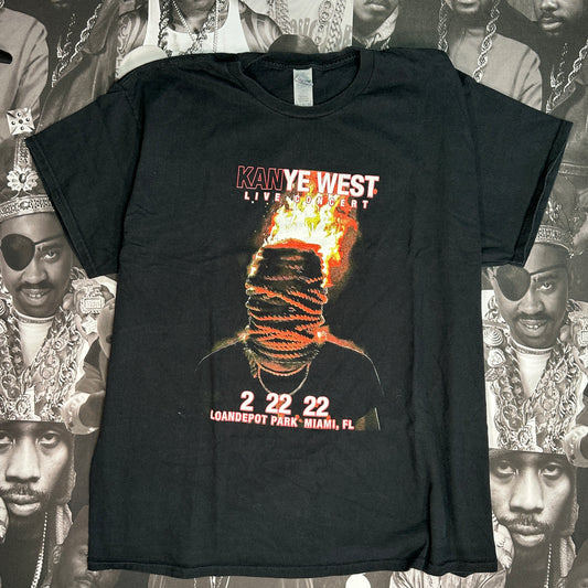 Kanye West Boot Donda Concert Tee from Miami  Size XL