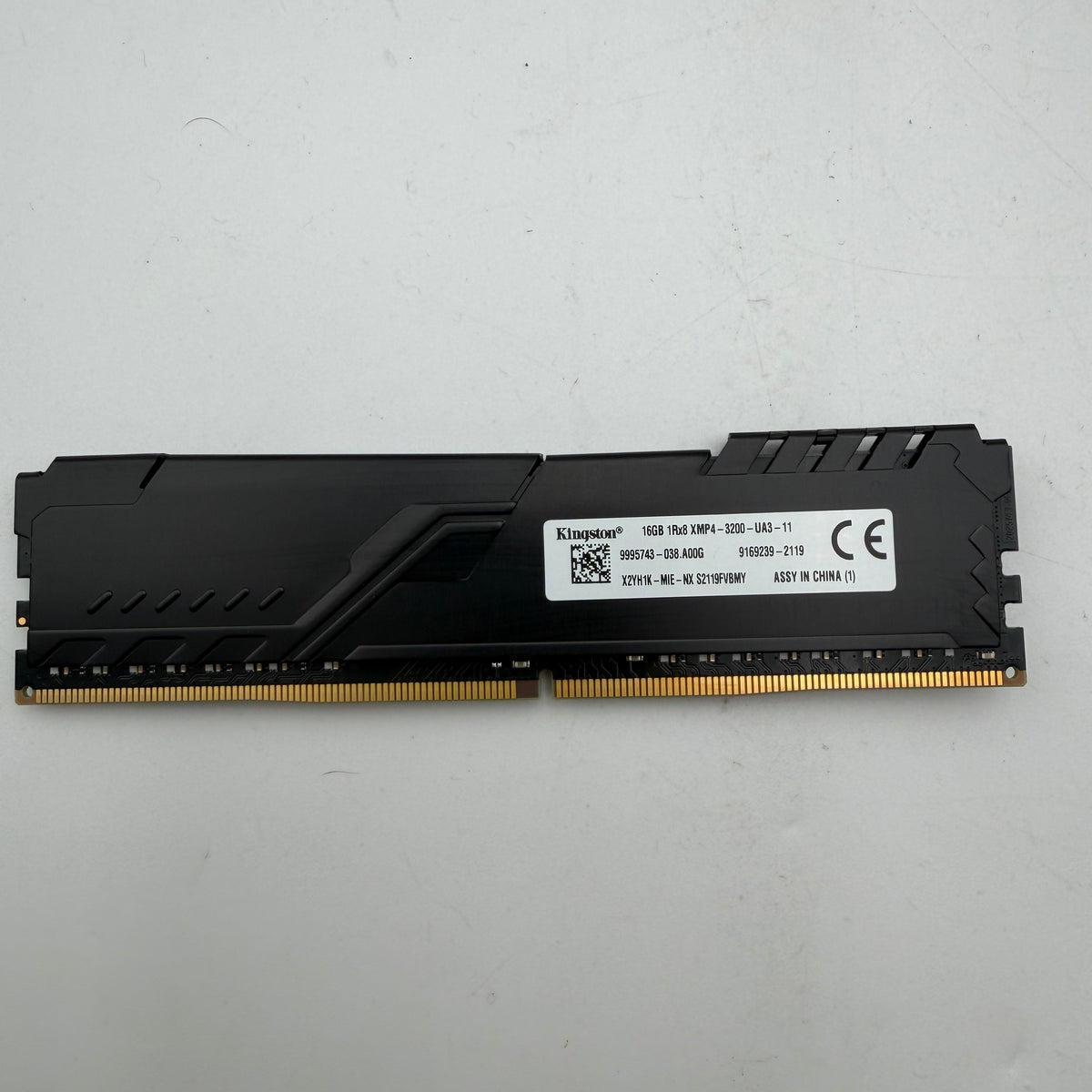 Kingston Fury 16GB DDR4 3200 PC4-25600 Ram Memory Module Black