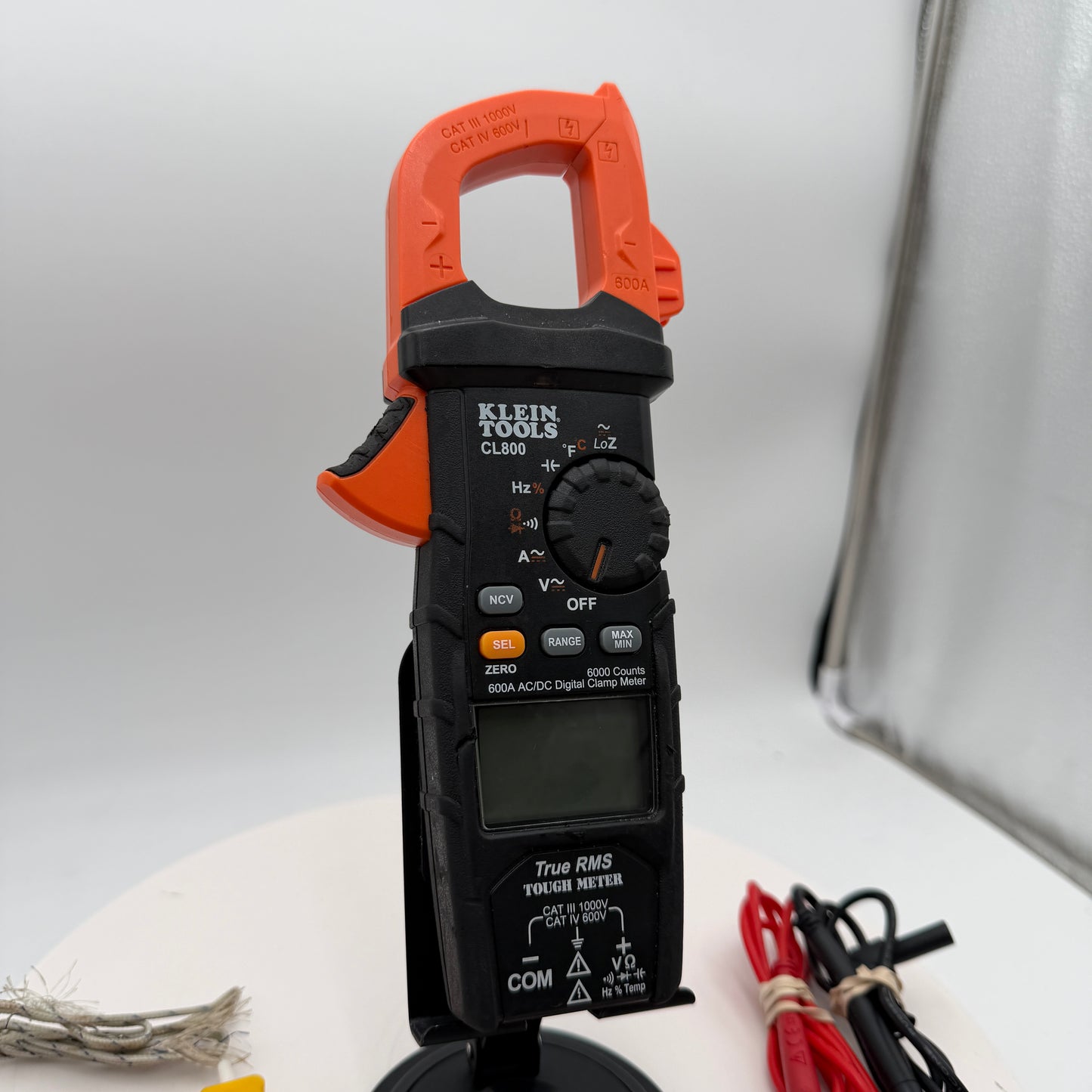 Klein Tools CL800 TRMS Clamp Meter with Accessories