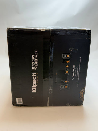 Klipsch Reference Theater Pack 5.1 System Black New In Box