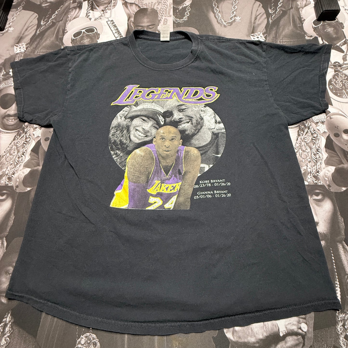 Kobe & Gianna Bryant Memorial Tee Size XL