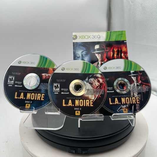 L.A. Noire Xbox 360 Video Game Used With Manual