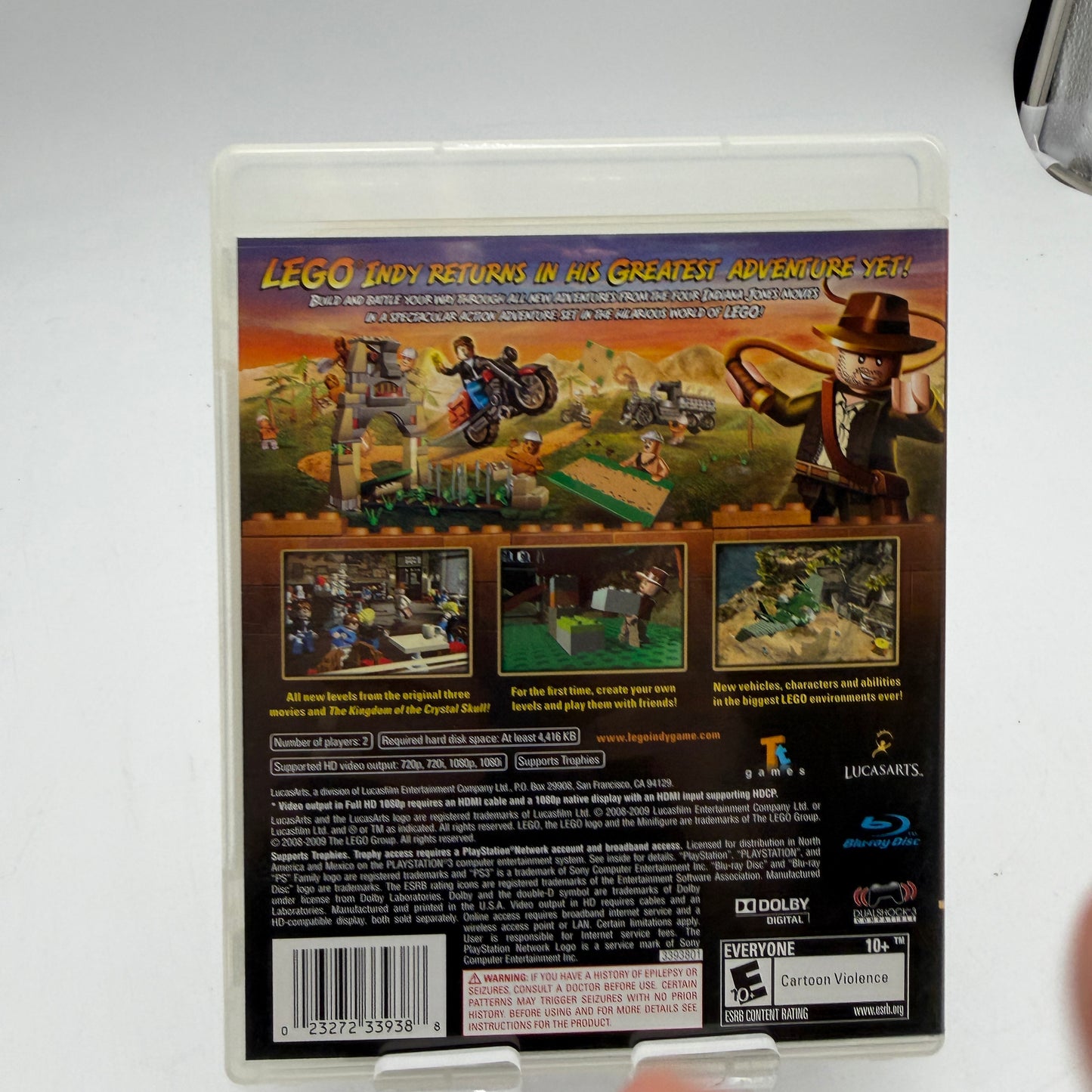 LEGO Indiana Jones 2: The Adventure Continues PS3 PlayStation 3