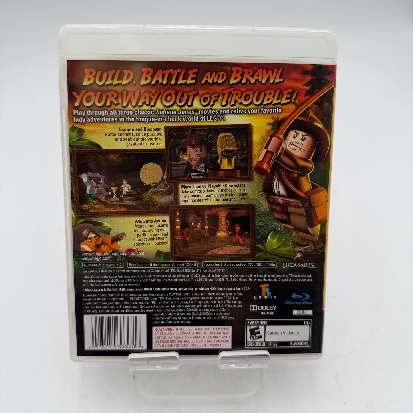 LEGO Indiana Jones: The Original Adventures PS3 PlayStation 3 Video Game