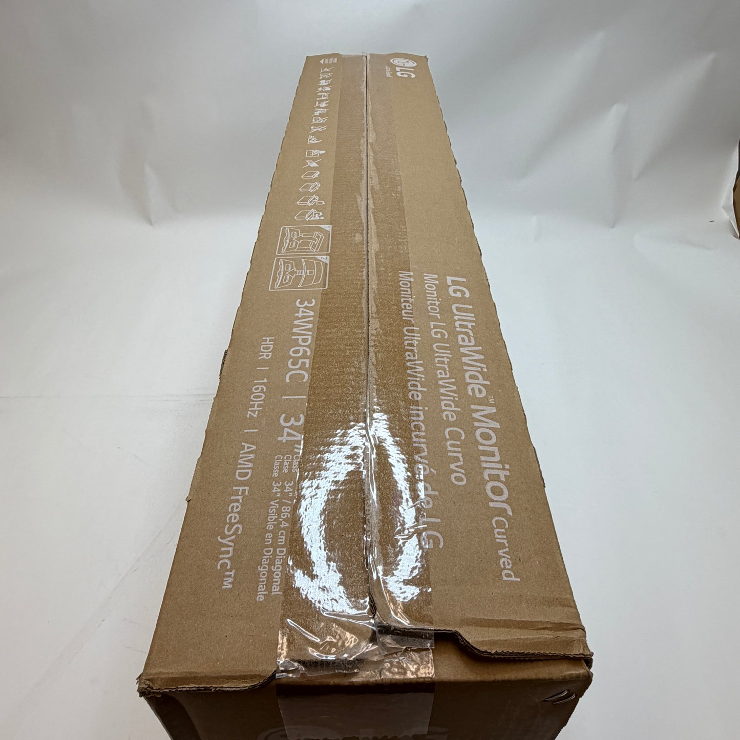 LG 34 Inch UltraWide Curved Monitor 34WP65C-B Black New In Box